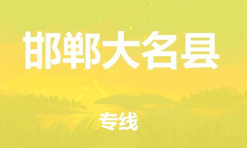 深圳到邯郸大名县物流专线-为冷链行业保驾护航深圳至邯郸大名县货运
